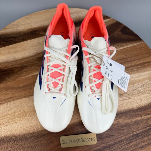 Adidas Copa Pure 3 Elite FG Soccer Cleats Men\'s 6.5 Off White Coral JH8728 NEW